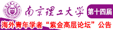 后入操逼网站进入页面免费进入南京理工大学第十四届海外青年学者紫金论坛诚邀海内外英才！